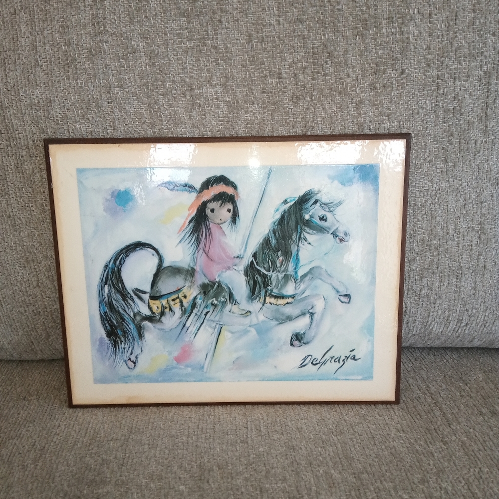 Vintage DeGrazia "Merry Little Indians"